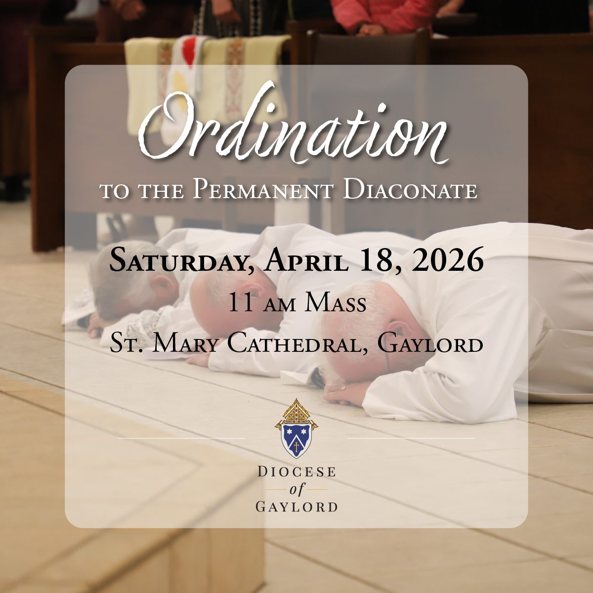 Ordination to the Permanent Diaconate